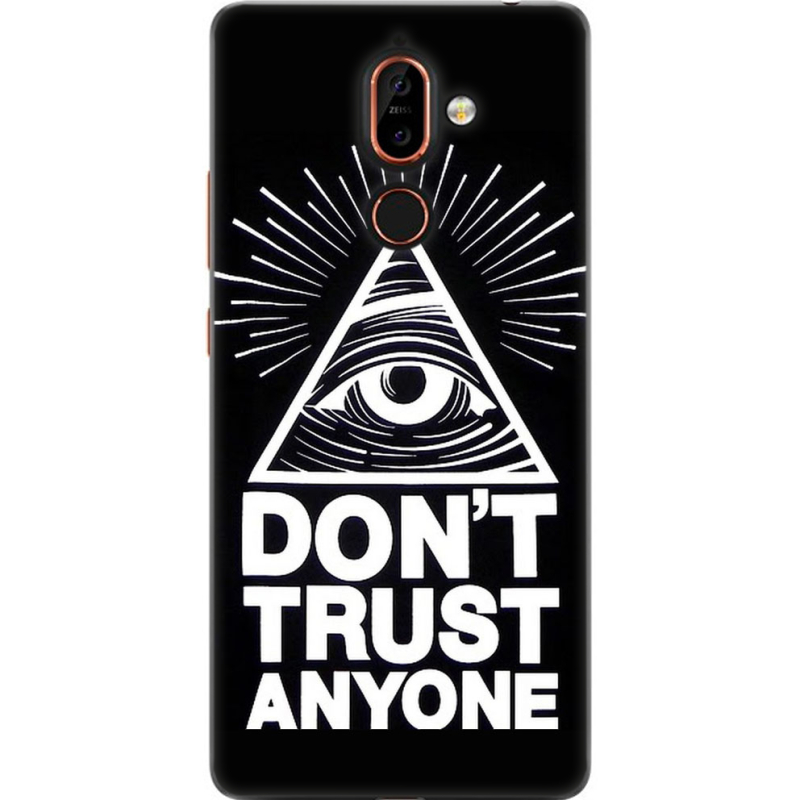 Чехол U-print Nokia 7 Plus Dont Trust Anyone