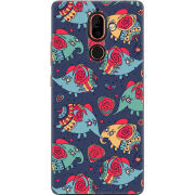 Чехол U-print Nokia 7 Plus Flying Elephants