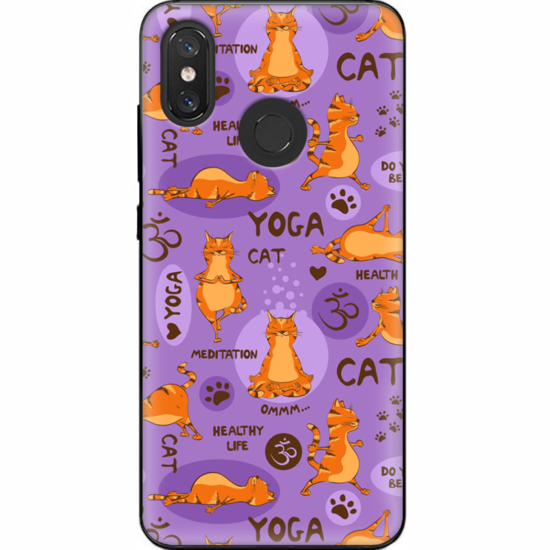 Чехол U-print Xiaomi Mi 8 Yoga Cat