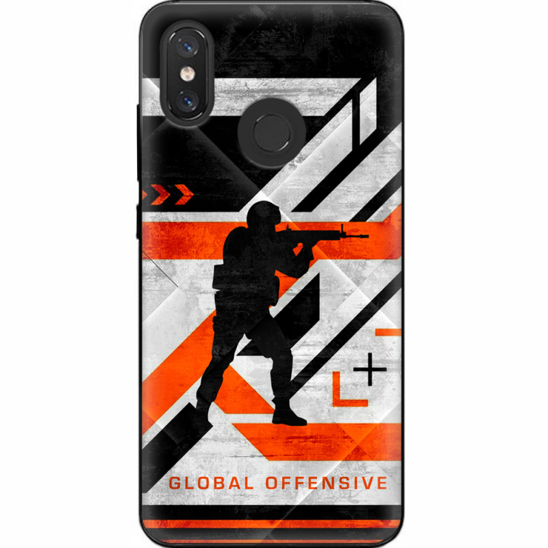 Чехол U-print Xiaomi Mi 8 CS:Go Asimov