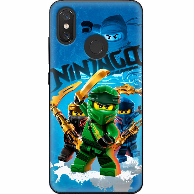 Чехол U-print Xiaomi Mi 8 Lego Ninjago