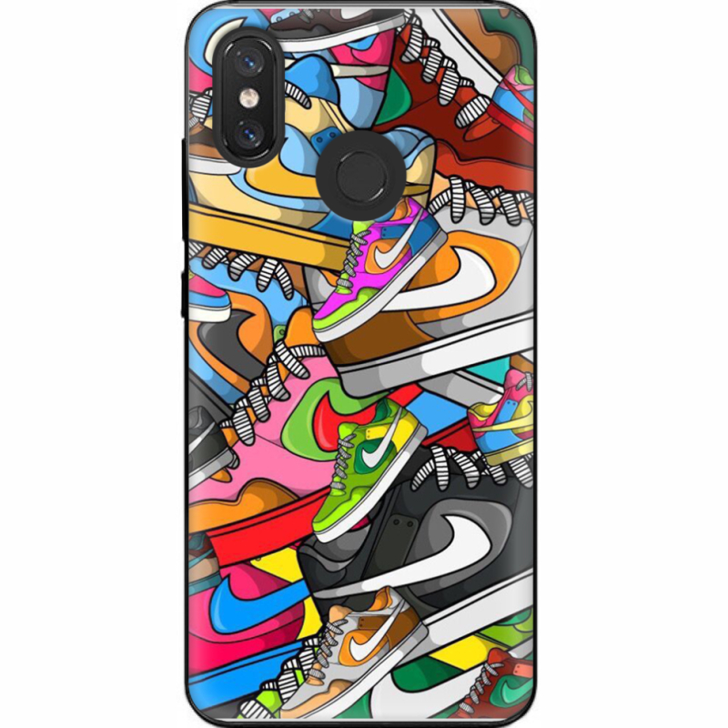 Чехол U-print Xiaomi Mi 8 Sneakers