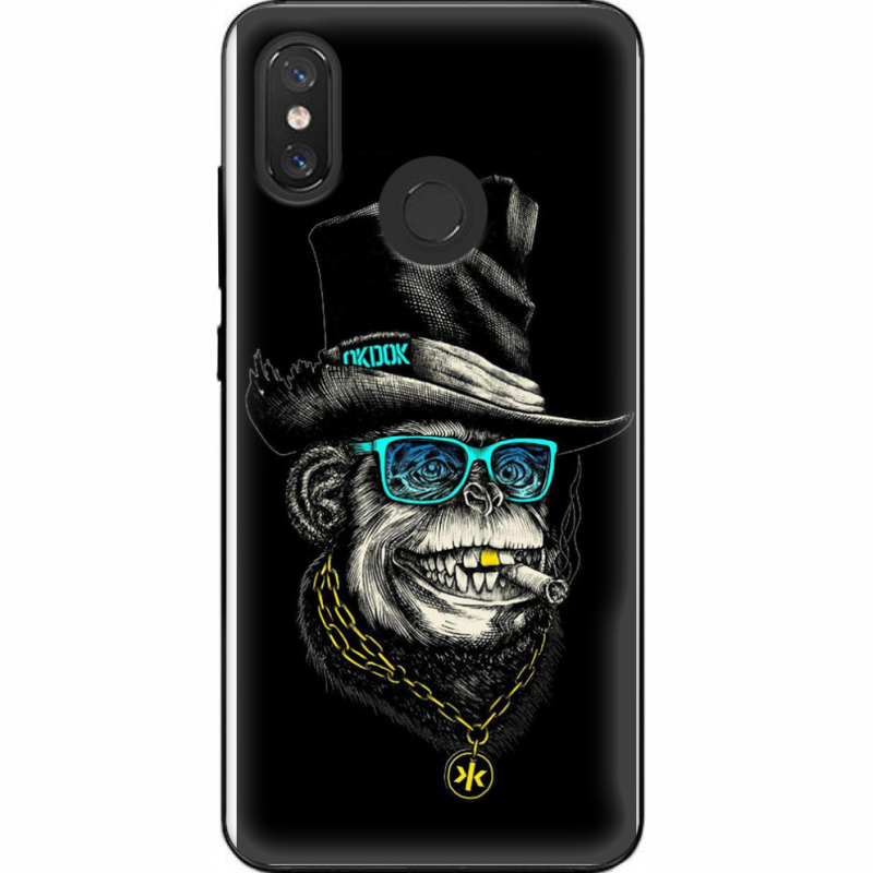Чехол U-print Xiaomi Mi 8 Rich Monkey