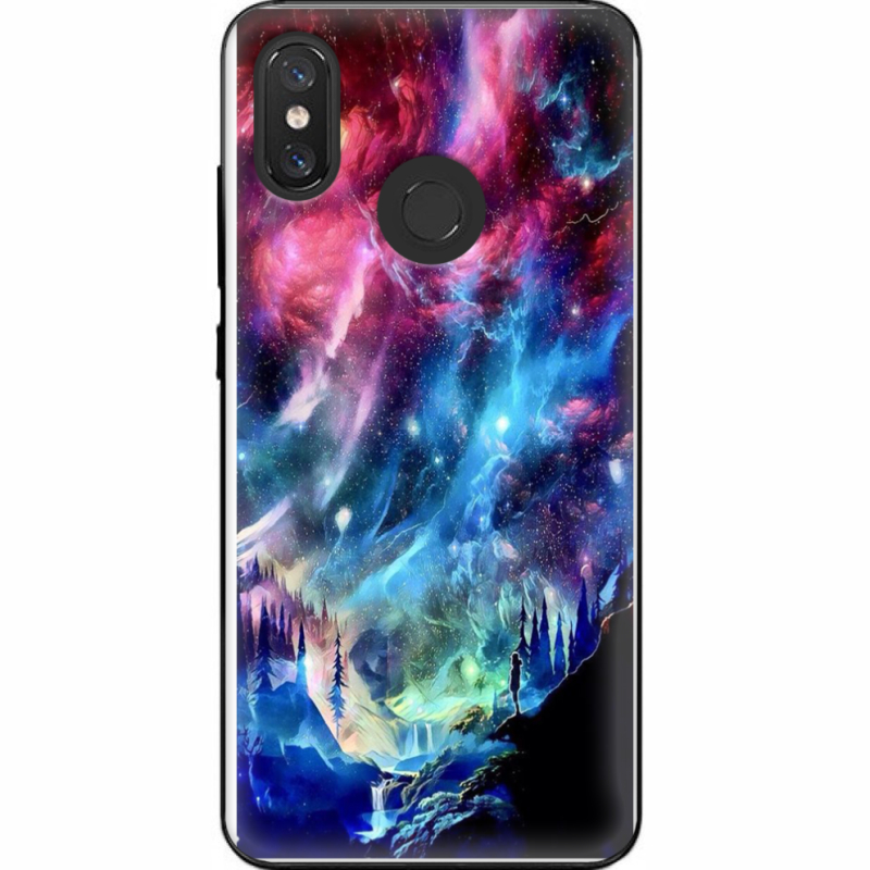 Чехол U-print Xiaomi Mi 8 Northern Lights