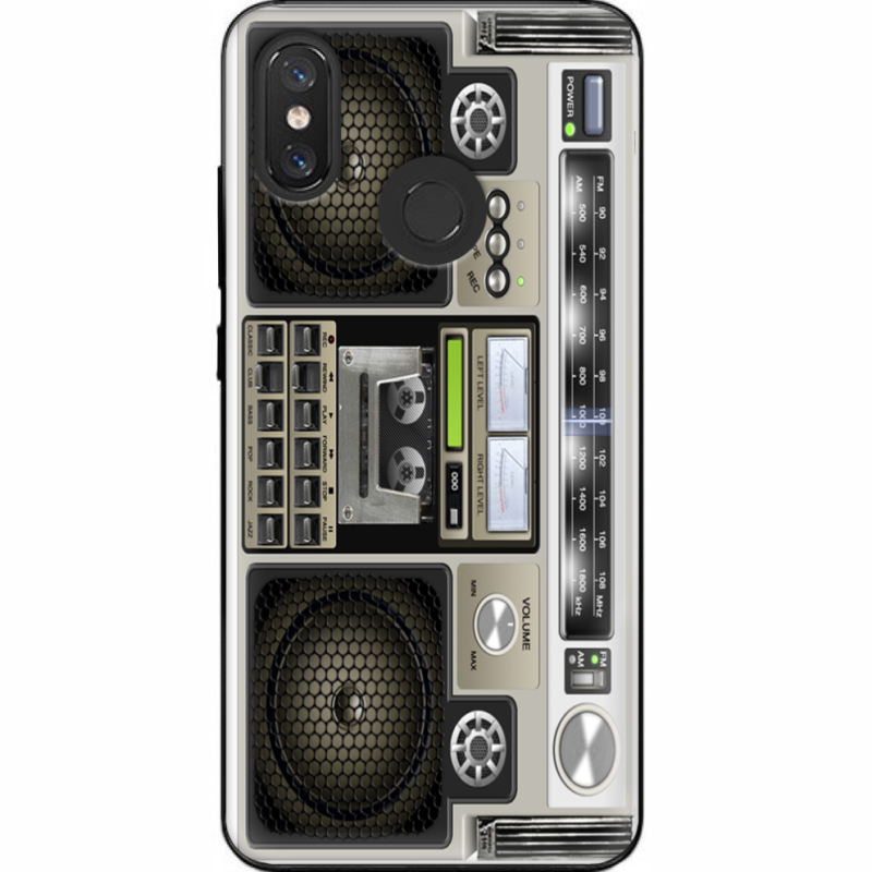 Чехол U-print Xiaomi Mi 8 Old Boombox