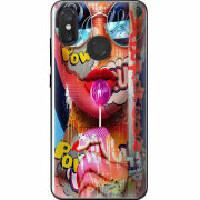 Чехол U-print Xiaomi Mi 8 Colorful Girl