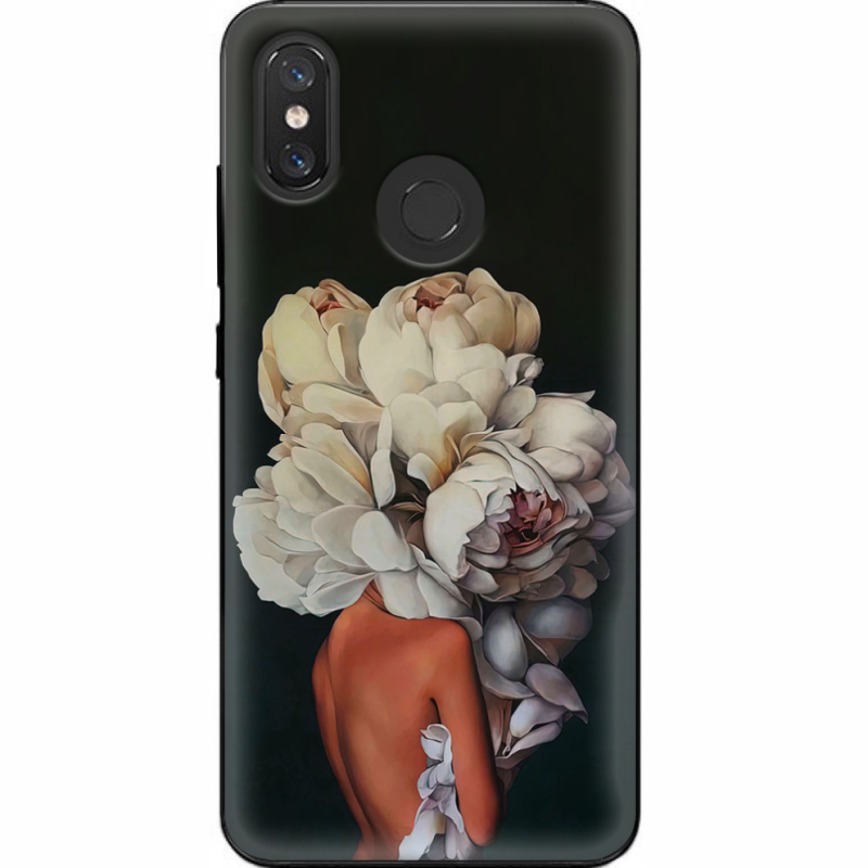 Чехол U-print Xiaomi Mi 8 Exquisite White Flowers