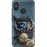 Чехол U-print Xiaomi Mi 8 Owl Woman