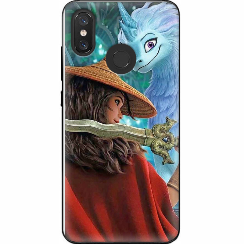 Чехол U-print Xiaomi Mi 8 Raya and the Dragon