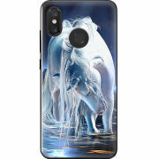 Чехол U-print Xiaomi Mi 8 White Horse