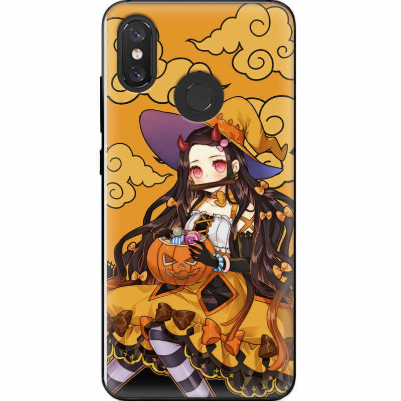 Чехол U-print Xiaomi Mi 8 Kamado Nezuko Halloween