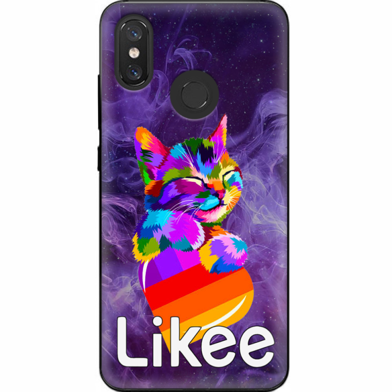 Чехол U-print Xiaomi Mi 8 Likee Cat