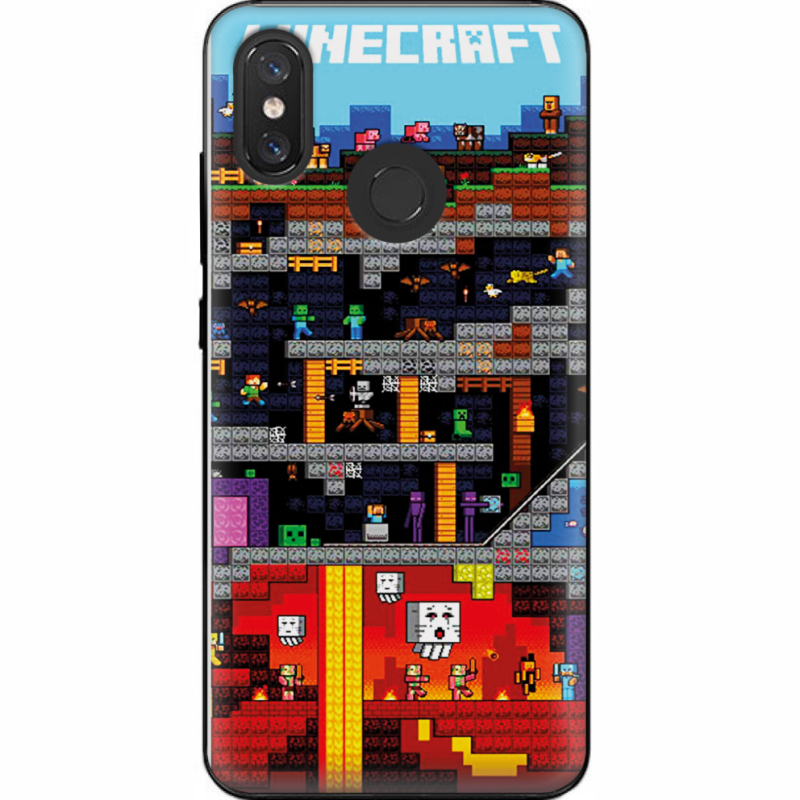 Чехол U-print Xiaomi Mi 8 Minecraft Lode Runner