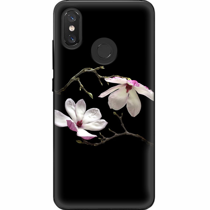 Чехол U-print Xiaomi Mi 8 Ночные Магнолии