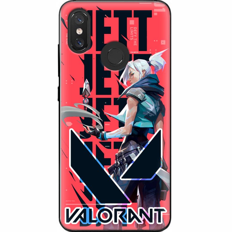 Чехол U-print Xiaomi Mi 8 Valorant Jett