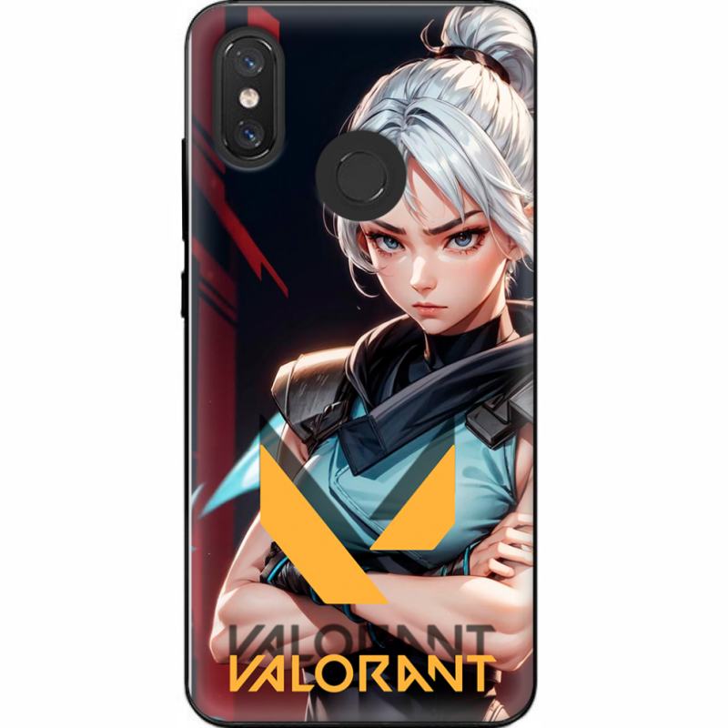 Чехол U-print Xiaomi Mi 8 Valorant Джет