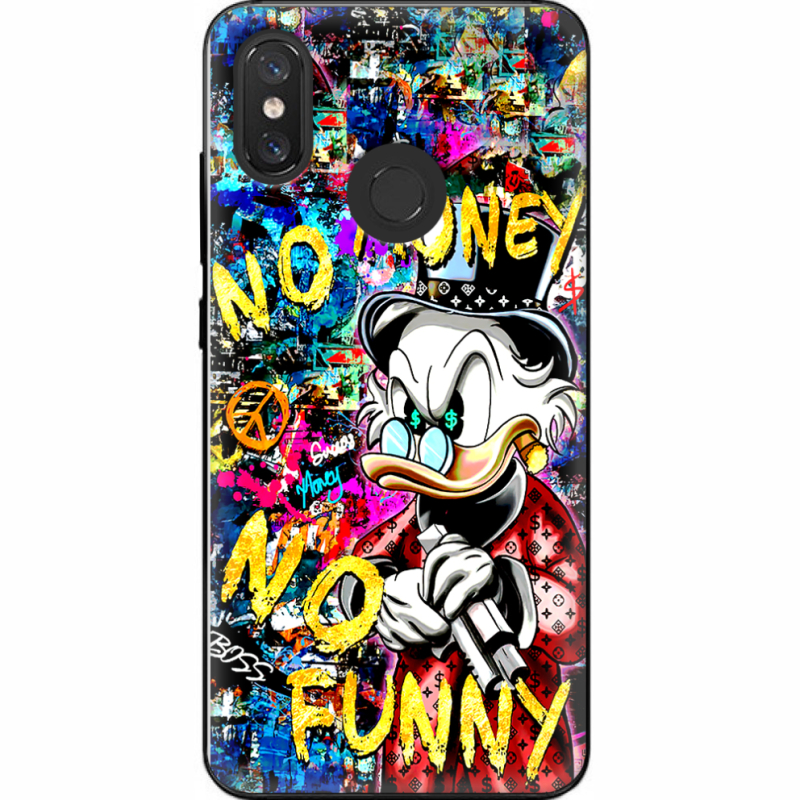 Чехол U-print Xiaomi Mi 8 no money no funny