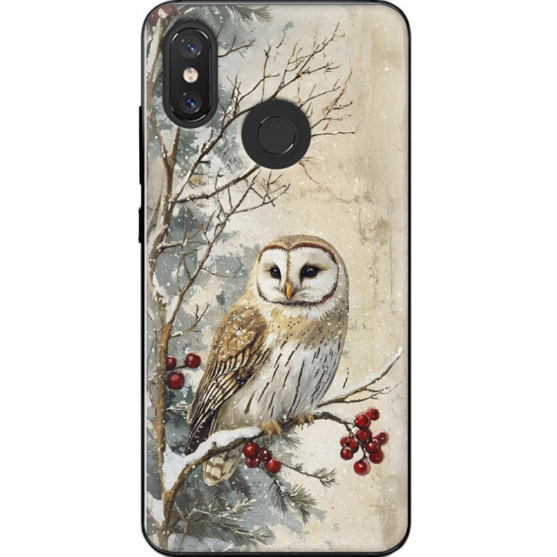 Чехол U-print Xiaomi Mi 8 Christmas Owl