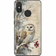 Чехол U-print Xiaomi Mi 8 Christmas Owl