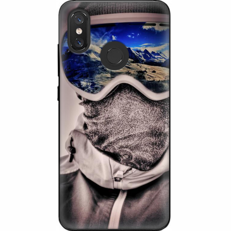 Чехол U-print Xiaomi Mi 8 snowboarder