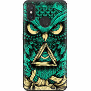 Чехол U-print Xiaomi Mi 8 Masonic Owl