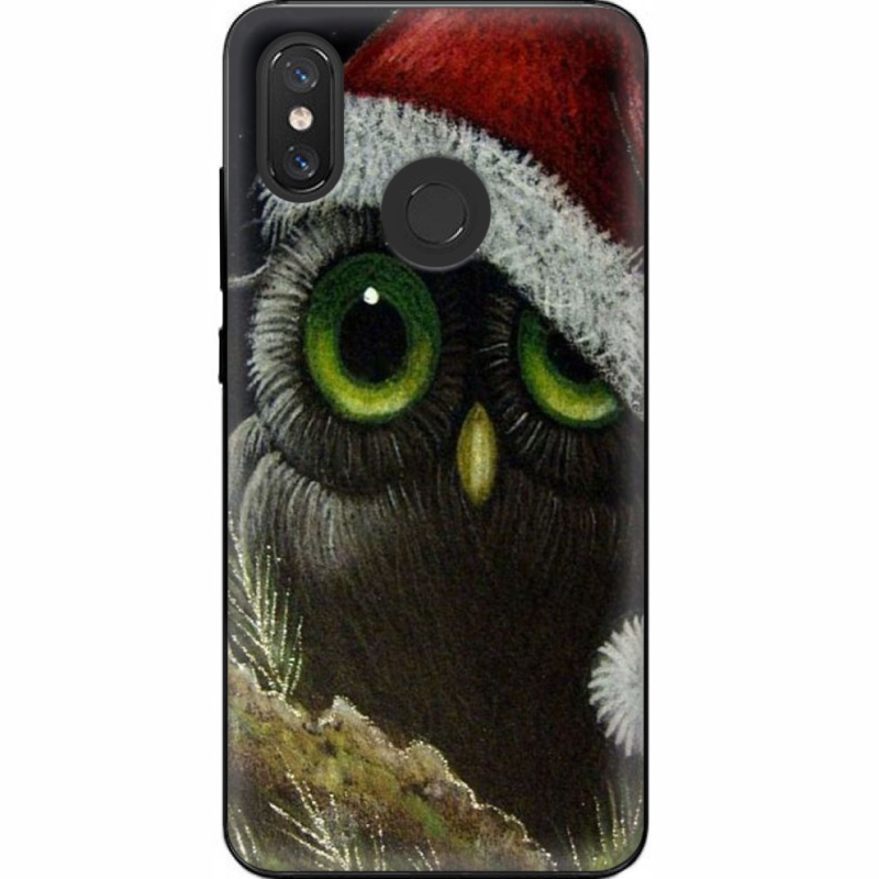Чехол U-print Xiaomi Mi 8 Christmas Owl
