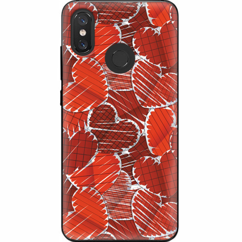 Чехол U-print Xiaomi Mi 8 Heart Strings