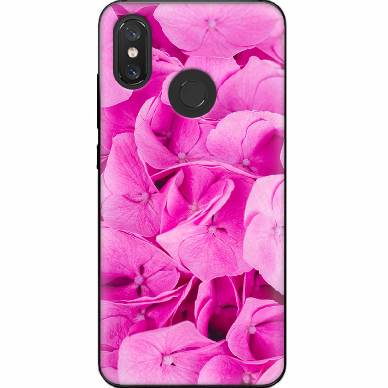 Чехол U-print Xiaomi Mi 8 Pink Flowers