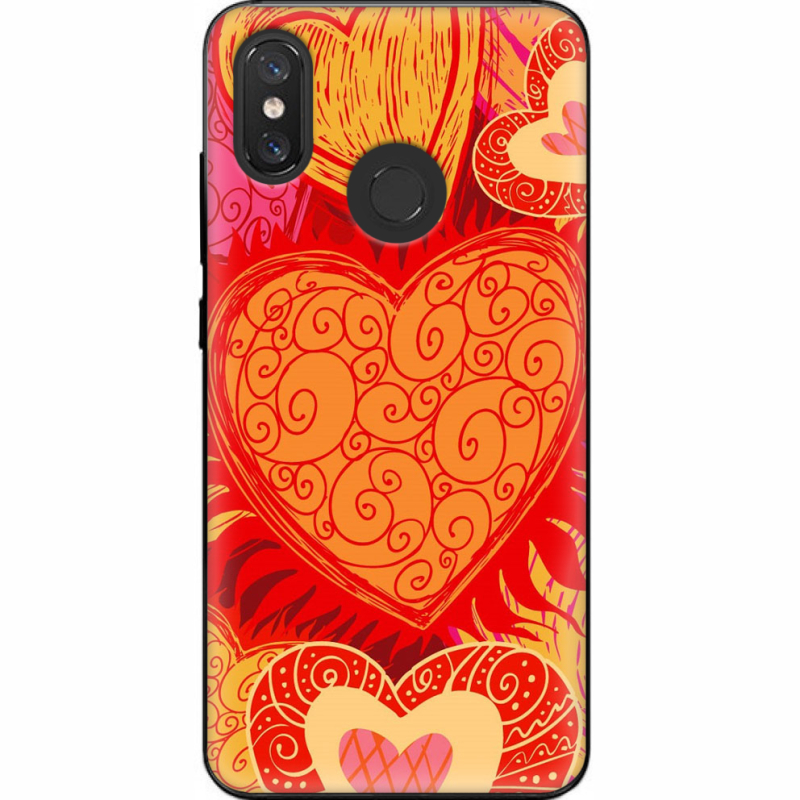 Чехол U-print Xiaomi Mi 8 Warm Hearts