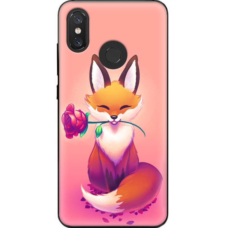 Чехол U-print Xiaomi Mi 8 Cutie Fox