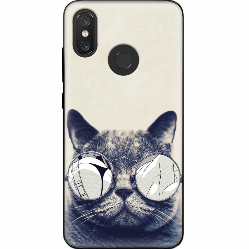 Чехол U-print Xiaomi Mi 8 Соглядатай Кот
