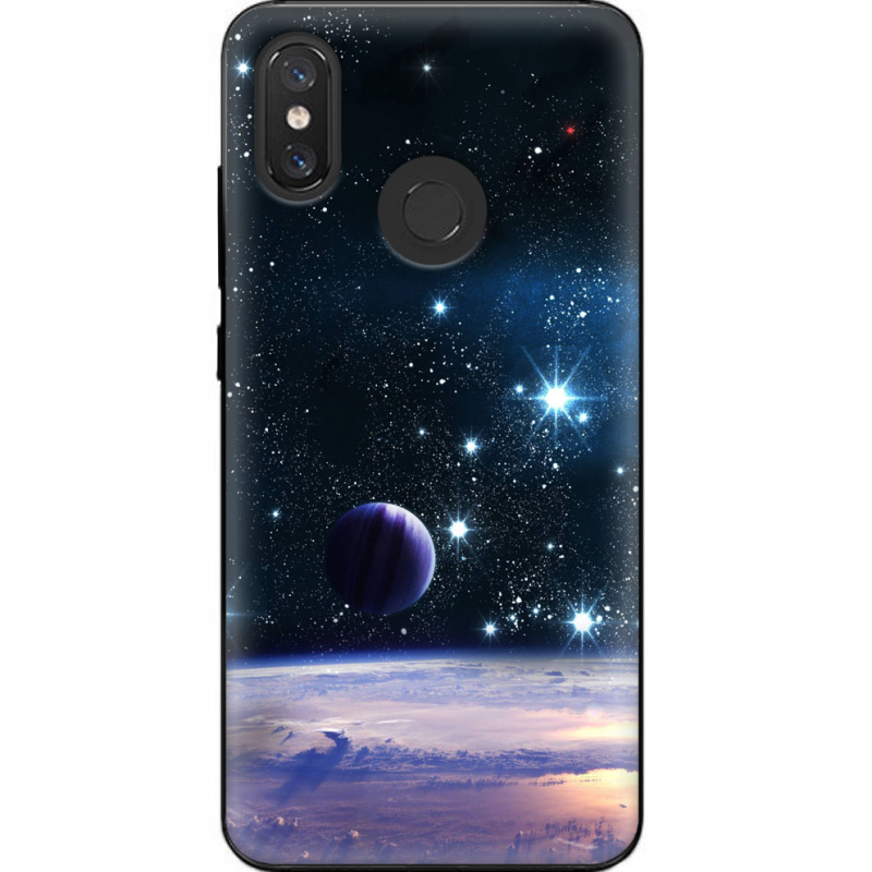 Чехол U-print Xiaomi Mi 8 Space Landscape