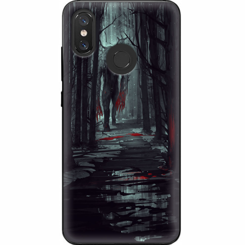 Чехол U-print Xiaomi Mi 8 Forest and Beast