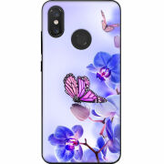 Чехол U-print Xiaomi Mi 8 Orchids and Butterflies