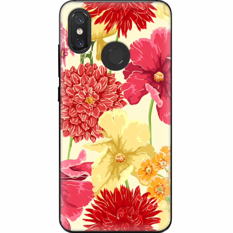 Чехол U-print Xiaomi Mi 8 Flower Bed