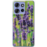 Чохол BoxFace Motorola Edge 50 Green Lavender