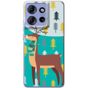 Чохол BoxFace Motorola Edge 50 Foresty Deer