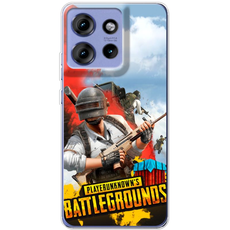 Чохол BoxFace Motorola Edge 50 PLAYERUNKNOWN'S BATTLEGROUNDS