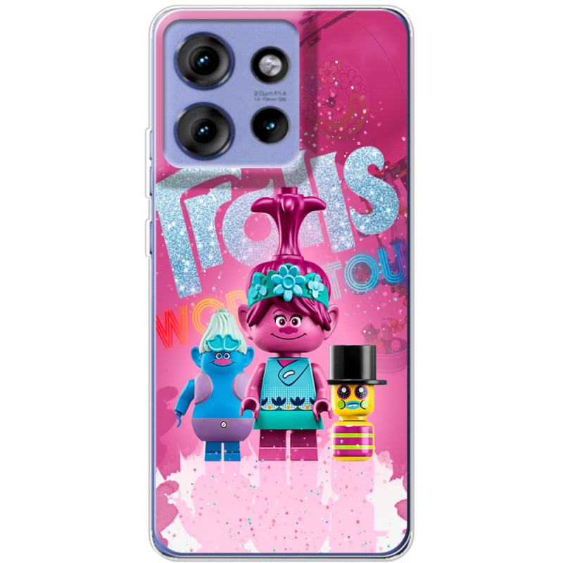 Чохол BoxFace Motorola Edge 50 Lego Trolls