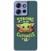 Чохол BoxFace Motorola Edge 50 Strong in me Cuteness is