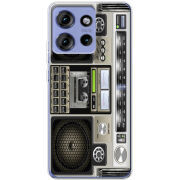 Чохол BoxFace Motorola Edge 50 Old Boombox