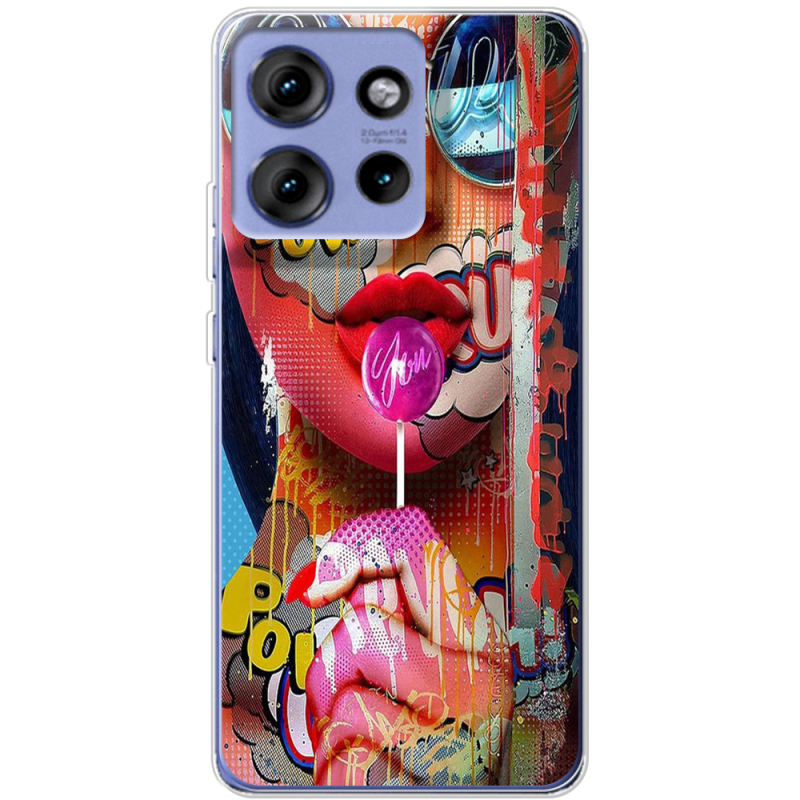 Чохол BoxFace Motorola Edge 50 Colorful Girl