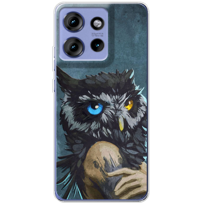 Чохол BoxFace Motorola Edge 50 Owl Woman