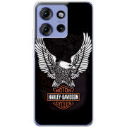 Чохол BoxFace Motorola Edge 50 Harley Davidson and eagle