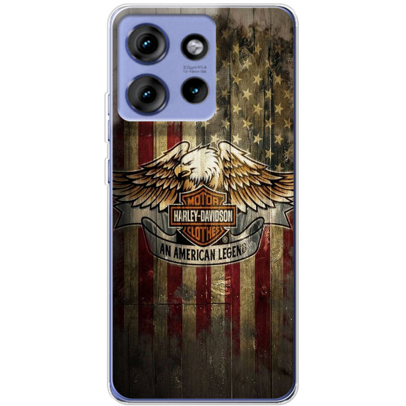 Чохол BoxFace Motorola Edge 50 Harley An American Legend