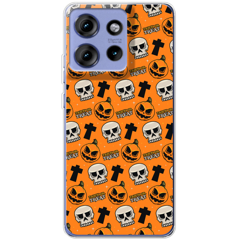 Чохол BoxFace Motorola Edge 50 Halloween Trick or Treat