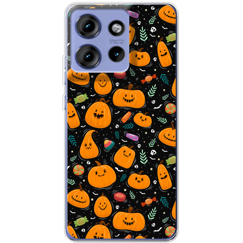 Чохол BoxFace Motorola Edge 50 Cute Halloween