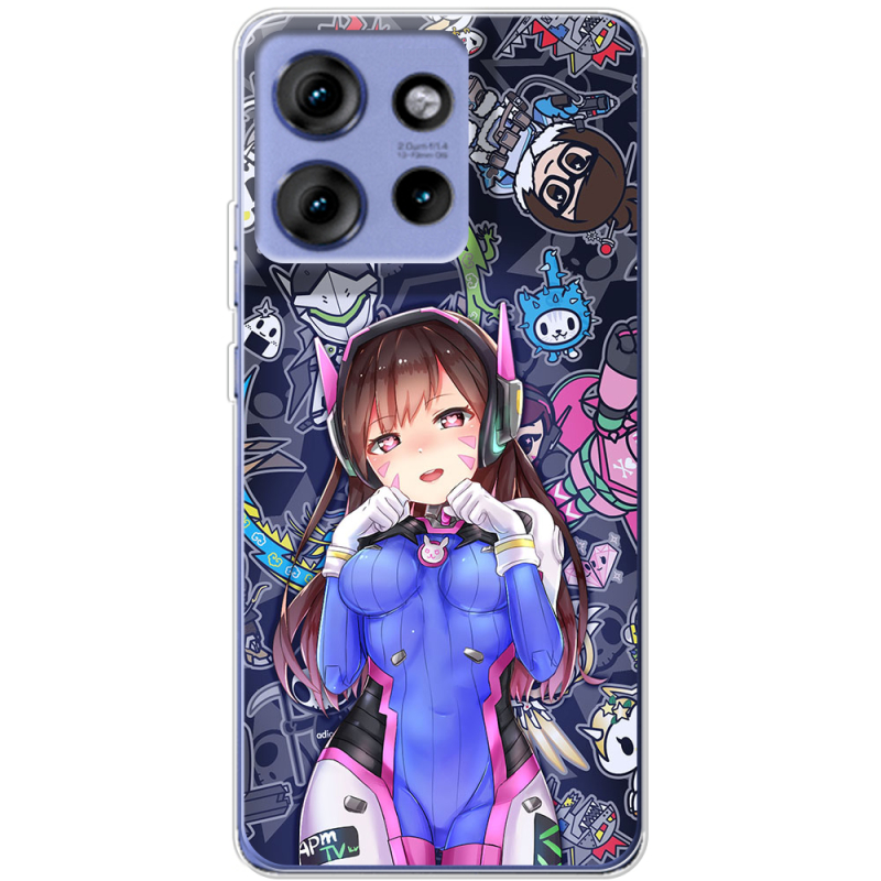 Чохол BoxFace Motorola Edge 50 Overwatch D.VA