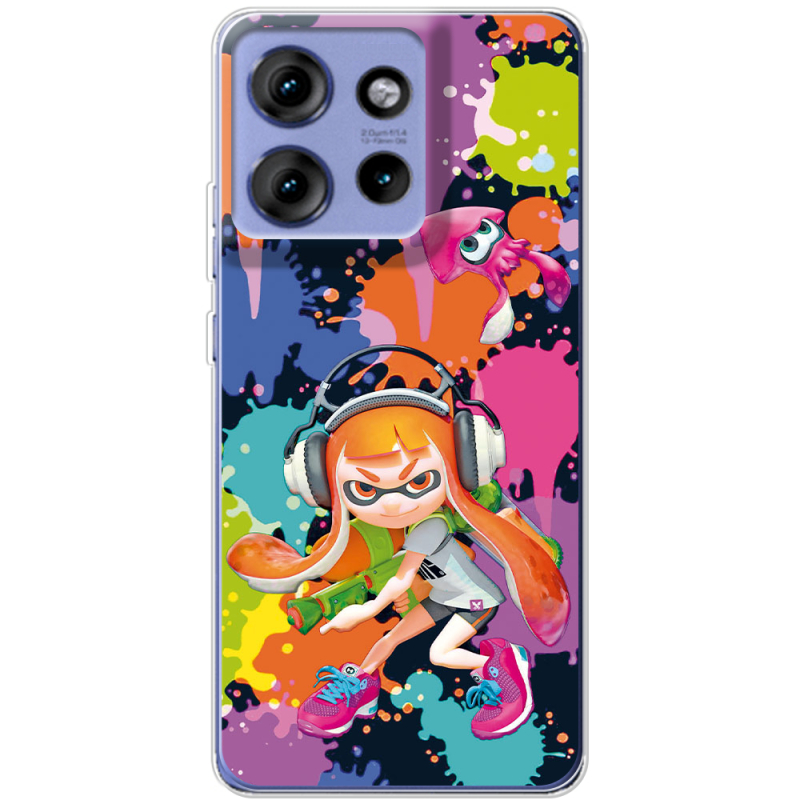 Чохол BoxFace Motorola Edge 50 Splatoon Inklings