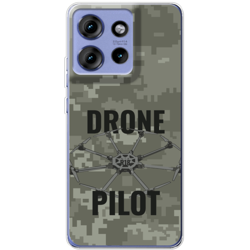 Чохол BoxFace Motorola Edge 50 Drone Pilot